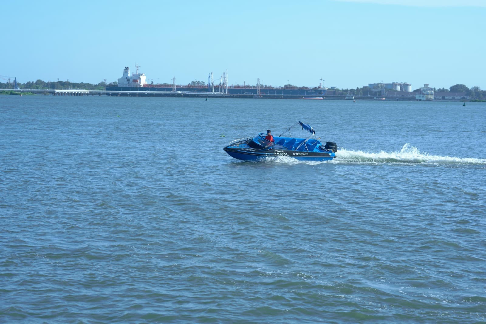 Classic Storm II speed boat exterior