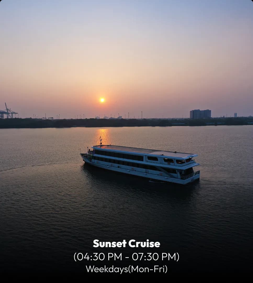 3HRS INDIVIDUAL SUNSET DINNER CRUISE